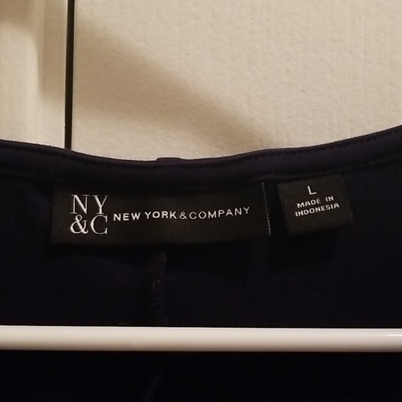 Navy Shift Dress - Picture 3 of 7